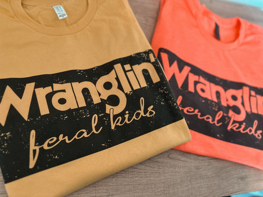 Wranglin' Feral Kids Print