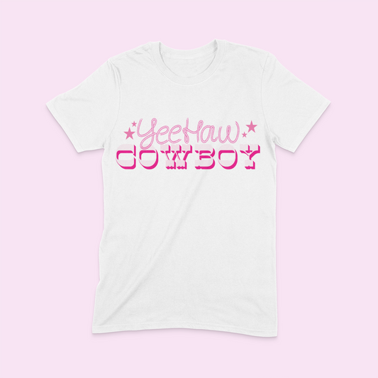 Yee Haw Cowboy graphic tee